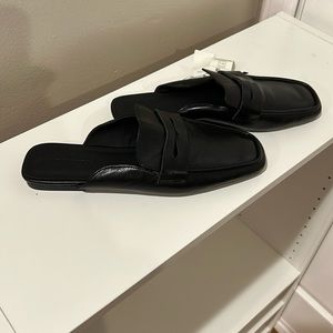 Women’s black mules